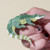 Siamese Crocodile Brooch