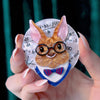 The Brightest Bunny Brooch
