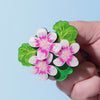Austral Stork's-Bill Brooch