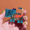 A Scottie Named Woof Brooch