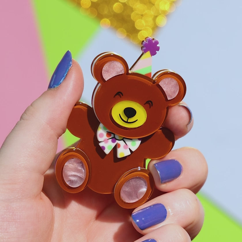 【ひろ】HARPO Bear Brooch The Elder Bear Brooch – Erstwilder