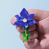 Spotted Sun-Orchid Brooch