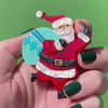 Coming to Town Brooch