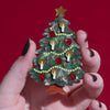 Christmas Tree Centre-Piece Brooch