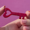 Key To My Heart Simplified Mini Brooch