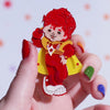 Red Butler Brooch