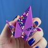 The Fortunate Crane Brooch
