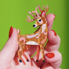 The Dainty Deer Brooch