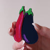 Eggplant Envy Brooch