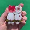 Together for Christmas Brooch