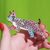 The Bohemian Bobcat Brooch