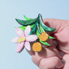 Wombat Berry Brooch