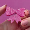Sweet Bow Simplified Mini Brooch