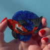 Nishikigoi Brooch
