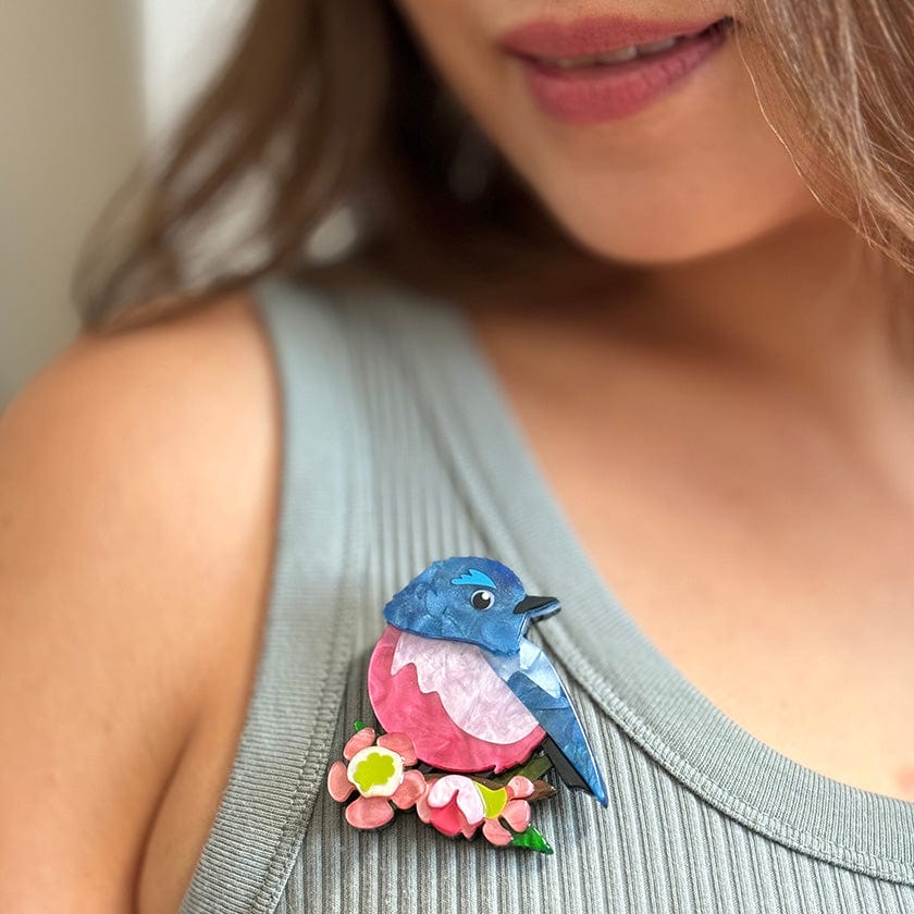 Gavan Riley Brooch Riley the Robin Brooch – Erstwilder
