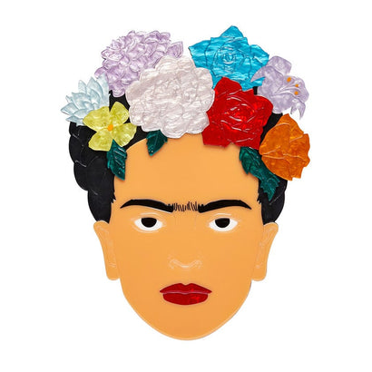 My Own Muse Frida Wall Art  -  Erstwilder  -  Quirky Resin and Enamel Accessories