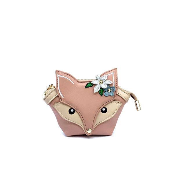 Flora Fox Face Coin Purse