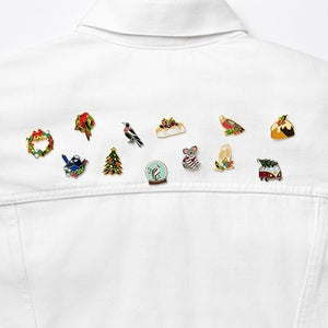 Erstwilder An Australian Christmas Complete Enamel Pin Pack - 12 Piece EPX0025-0100