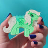 Minty Brooch