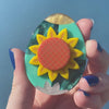 Sunflower of Love Brooch