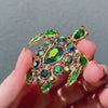 Michelle Stone Set Crystal Brooch