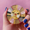 Sun Charmer Brooch