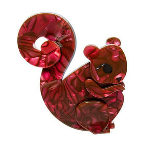 Erstwilder Saskia Squirrel Brooch BH5449-5200