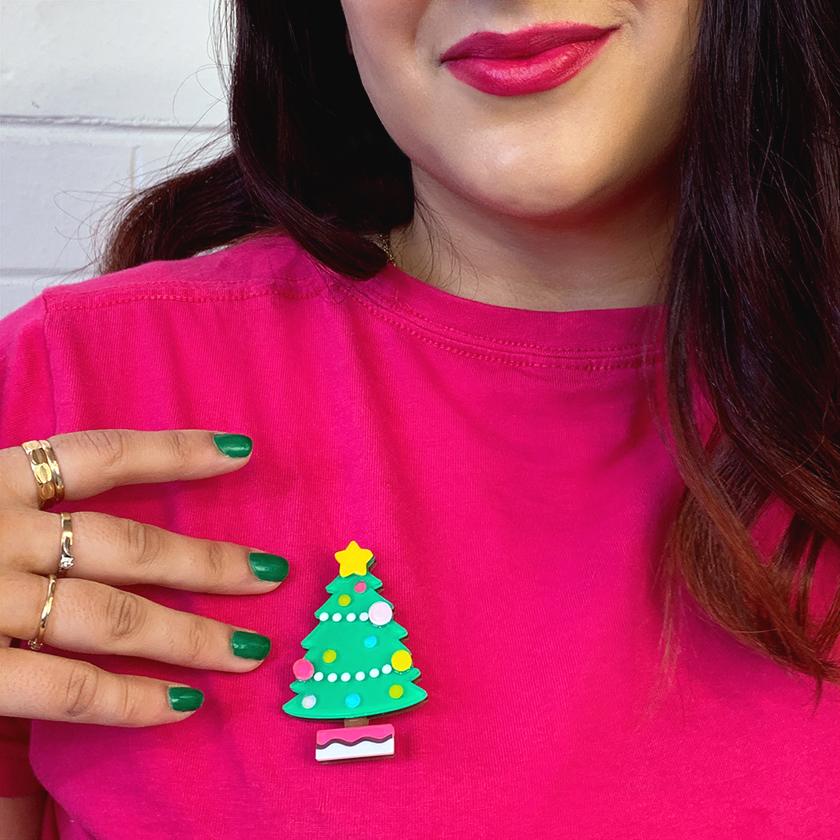 Erstwilder Under the Tree Brooch BH7445-8000