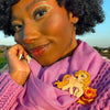 Butterscotch Brooch