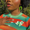 Minty Brooch