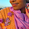 Blossom Flower Drop Brooch