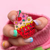 Erstwilder Cake it Easy on Yourself Enamel Pin EP0166-0100