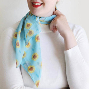 Erstwilder Sumptuous Sunflower Head Scarf SC0008-3060