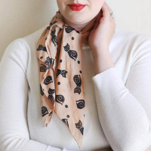 Erstwilder Meow at Midnight Head Scarf SC0003-6170