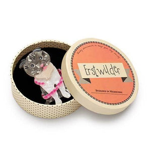 Erstwilder Adorable Opie Cat Brooch BH6213-7180