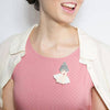 Erstwilder Beauty School Dropout Brooch BH6563-8071