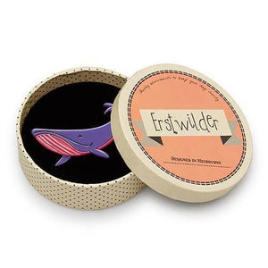 Erstwilder Big Blue Brooch BH6508-5020