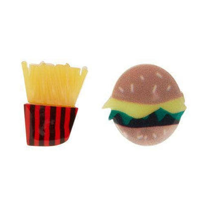 Erstwilder Burger and Fries Earrings E5937-0100