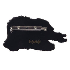 Erstwilder Conan the Content Dog Brooch BH5922-7270