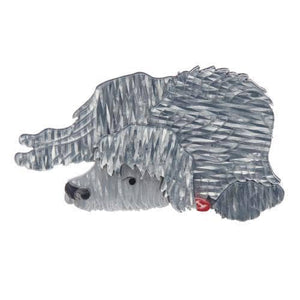 Erstwilder Conan the Content Dog Brooch BH5922-7270
