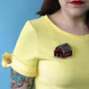 Erstwilder House of Hootenanny Brooch BH6273-1071