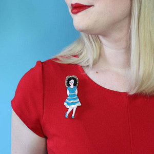 Erstwilder Rockabilly Queen Brooch BH6261-4464