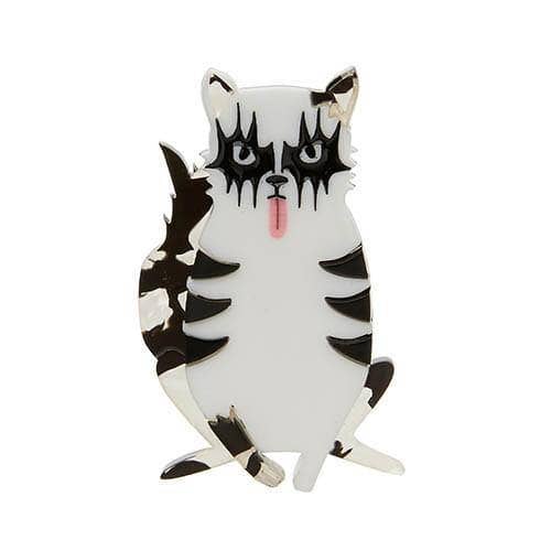 Erstwilder Detroit Rock City Cat Brooch BH6502-8070