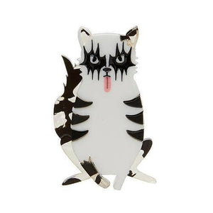 Erstwilder Detroit Rock City Cat Brooch BH6502-8070