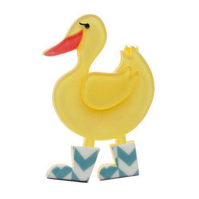 Erstwilder Donavon Ditsy Duck Brooch BH5532-6044