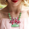 Erstwilder Flamboyant Flamingo Fair  Necklace N5617-2340