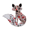 Frond Fox Brooch