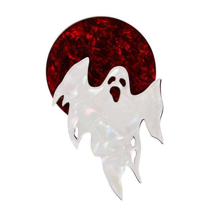 Erstwilder Ghostly Gary Brooch BH6592-8012