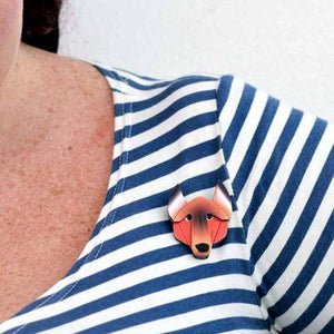 Erstwilder Gillian German Shepherd Brooch BH5661-6170