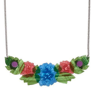 Erstwilder Harmonious Hydrangea  Necklace N6047-3020